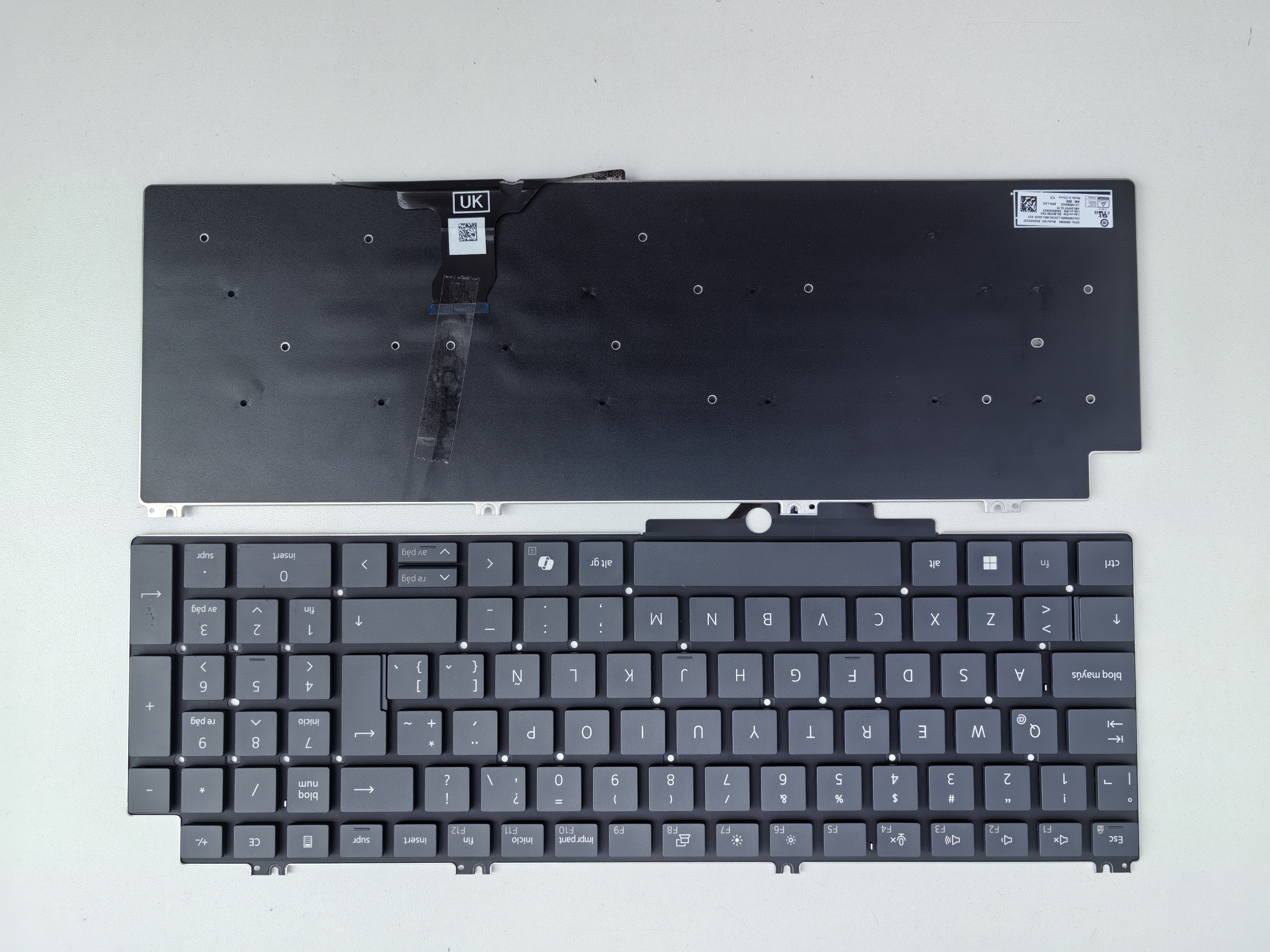 Picture of New Replacement Laptop Keyboard For DELL Pro 16 Plus PB16250 AI Key BLACK LA Layout